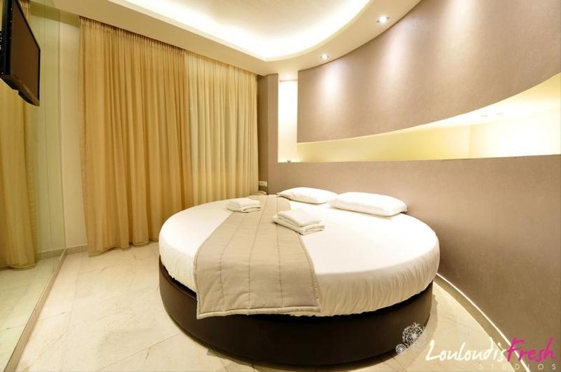 Louloudis Fresh-Adults Only Aparthotel Skala Rachoni  Kamer foto