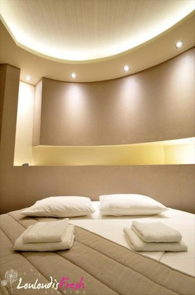 Louloudis Fresh-Adults Only Aparthotel Skala Rachoni  Kamer foto