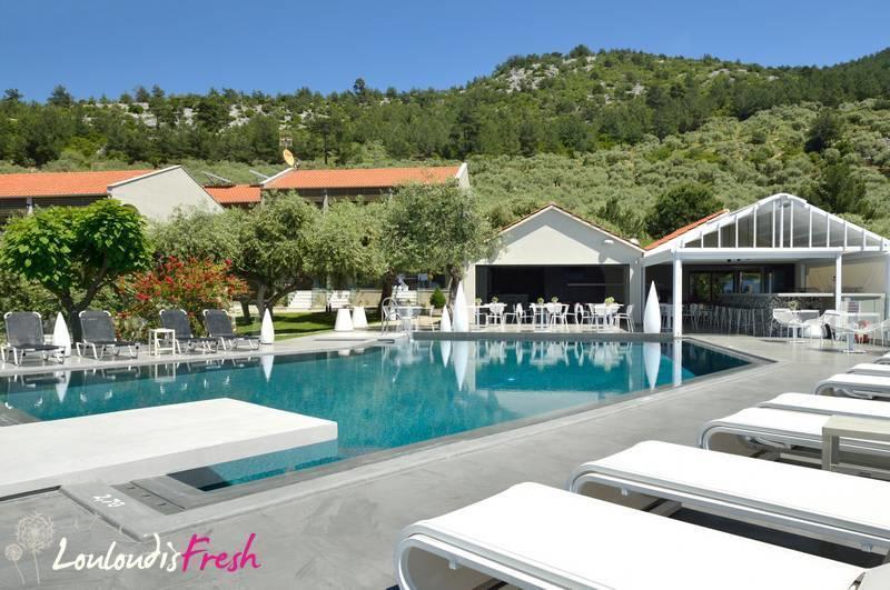Louloudis Fresh-Adults Only Aparthotel Skala Rachoni  Buitenkant foto